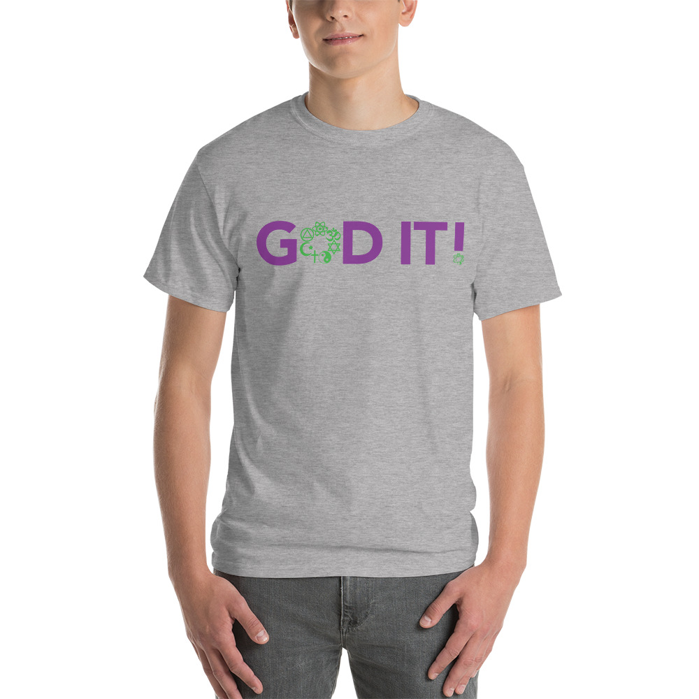 GOD IT! Short Sleeve T-Shirt - Image 4