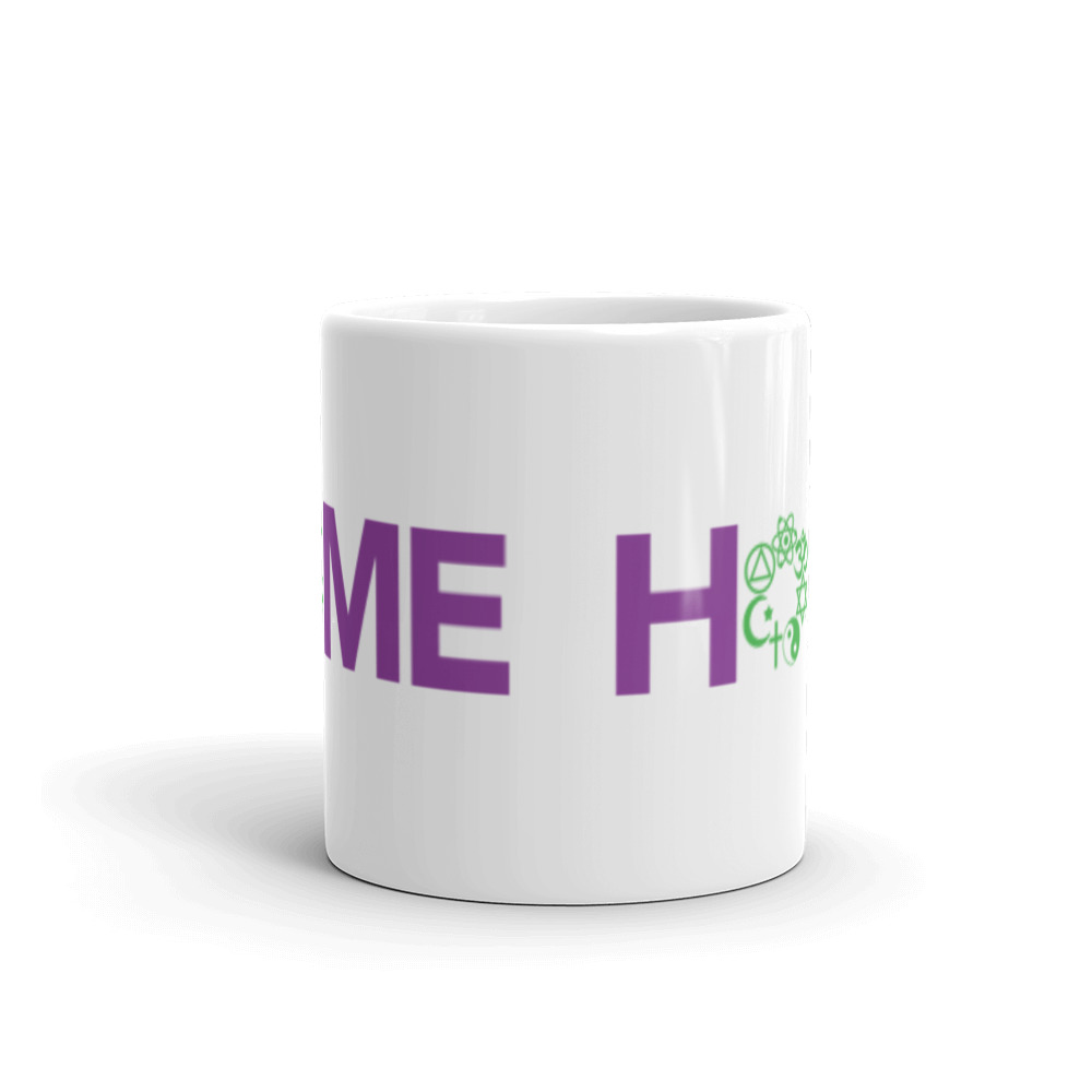 HOME AllWays White glossy mug - Image 2
