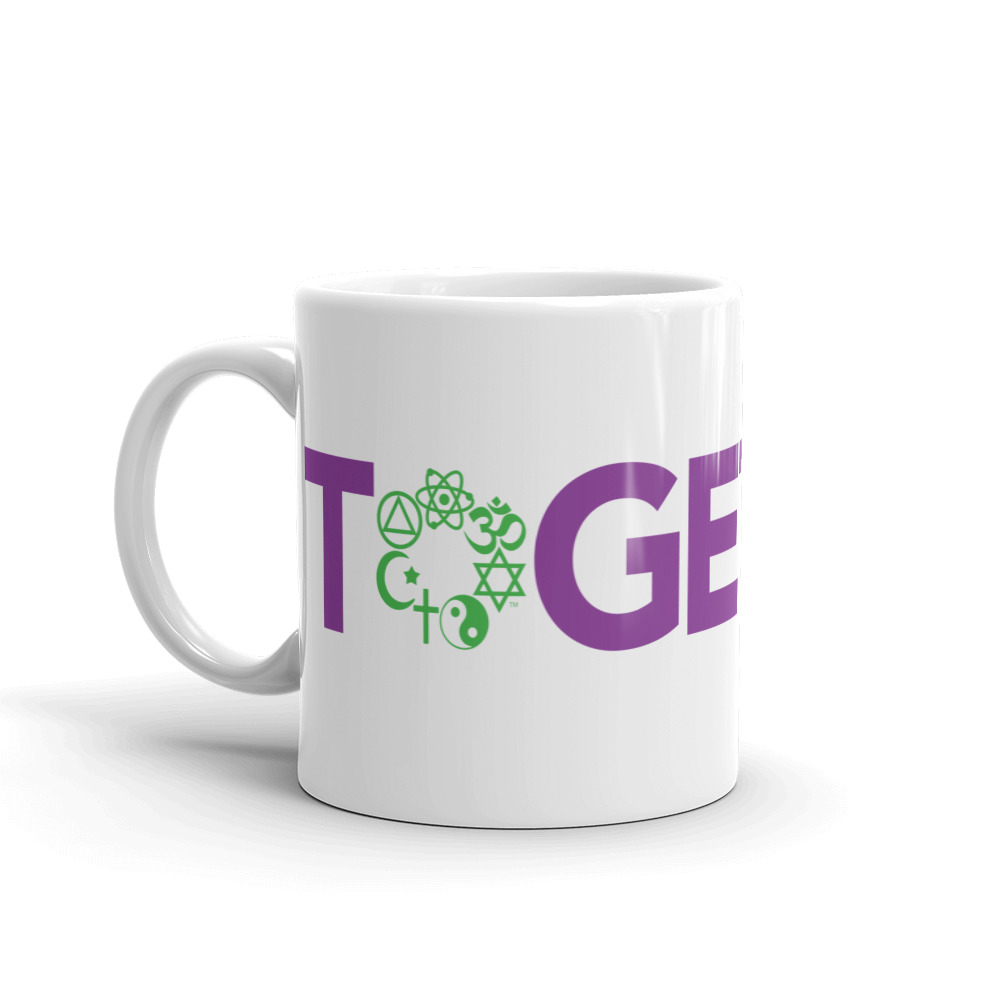 TOGETHER White glossy mug - Image 2