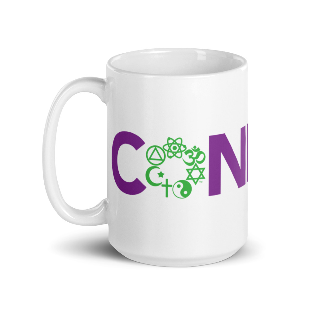 CONNECT White glossy mug - Image 5
