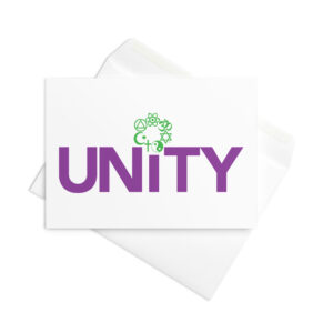 UNITY Greeting card