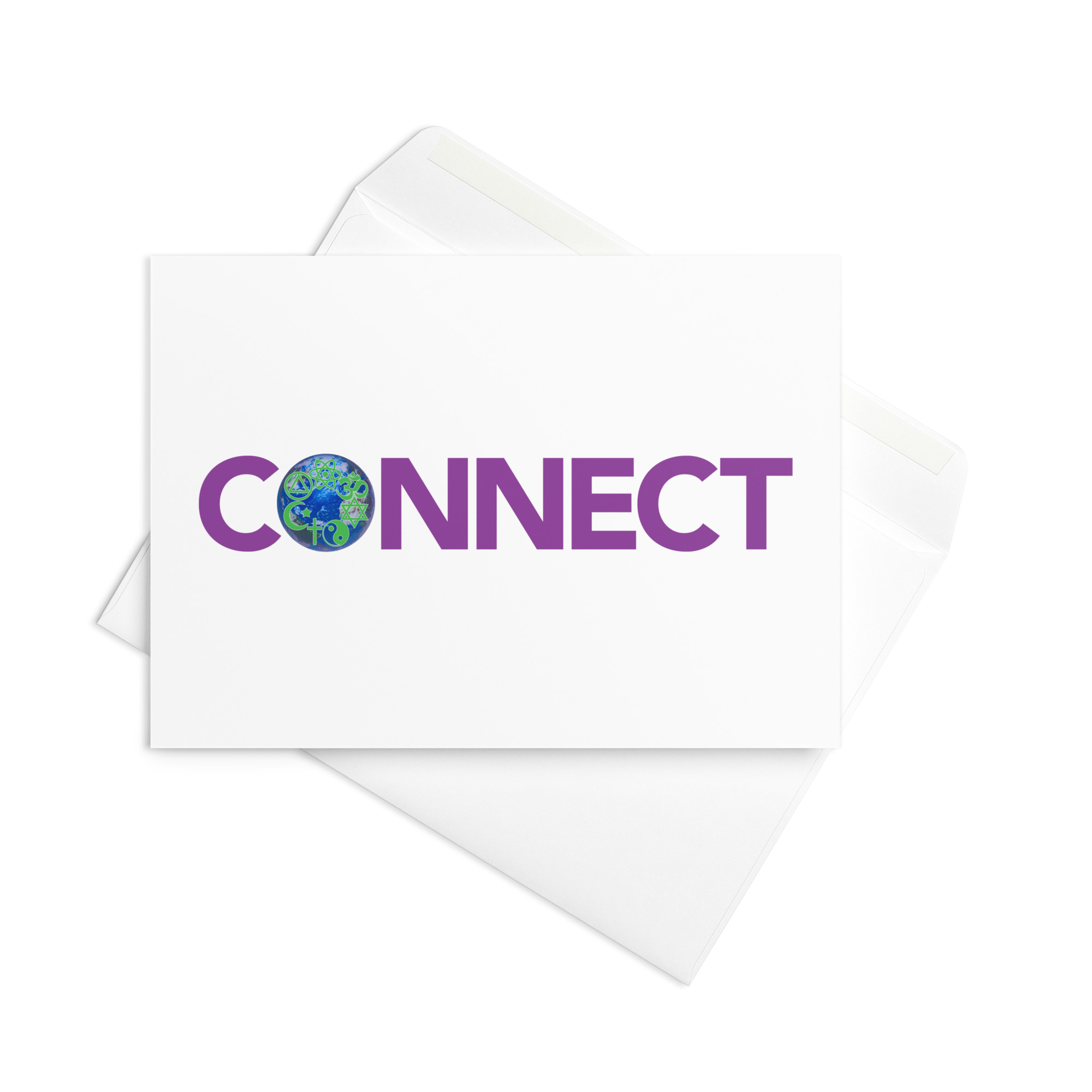 CONNECT World Greeting card