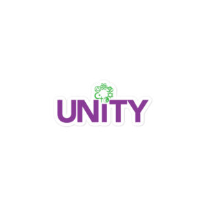 UNITY Bubble-free stickers