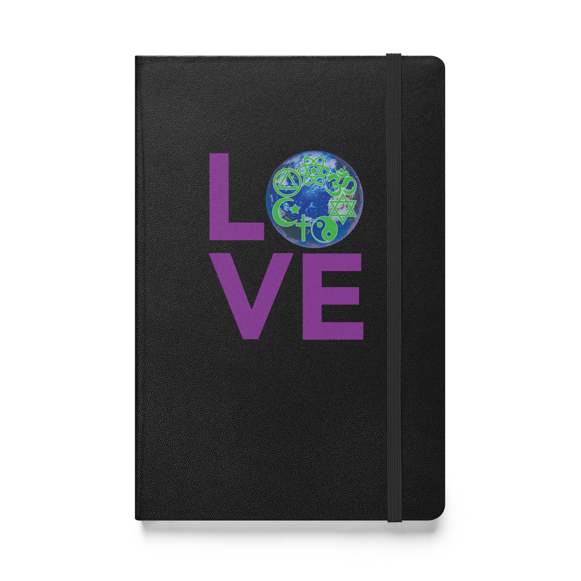 LOVE Squared World Hardcover bound notebook