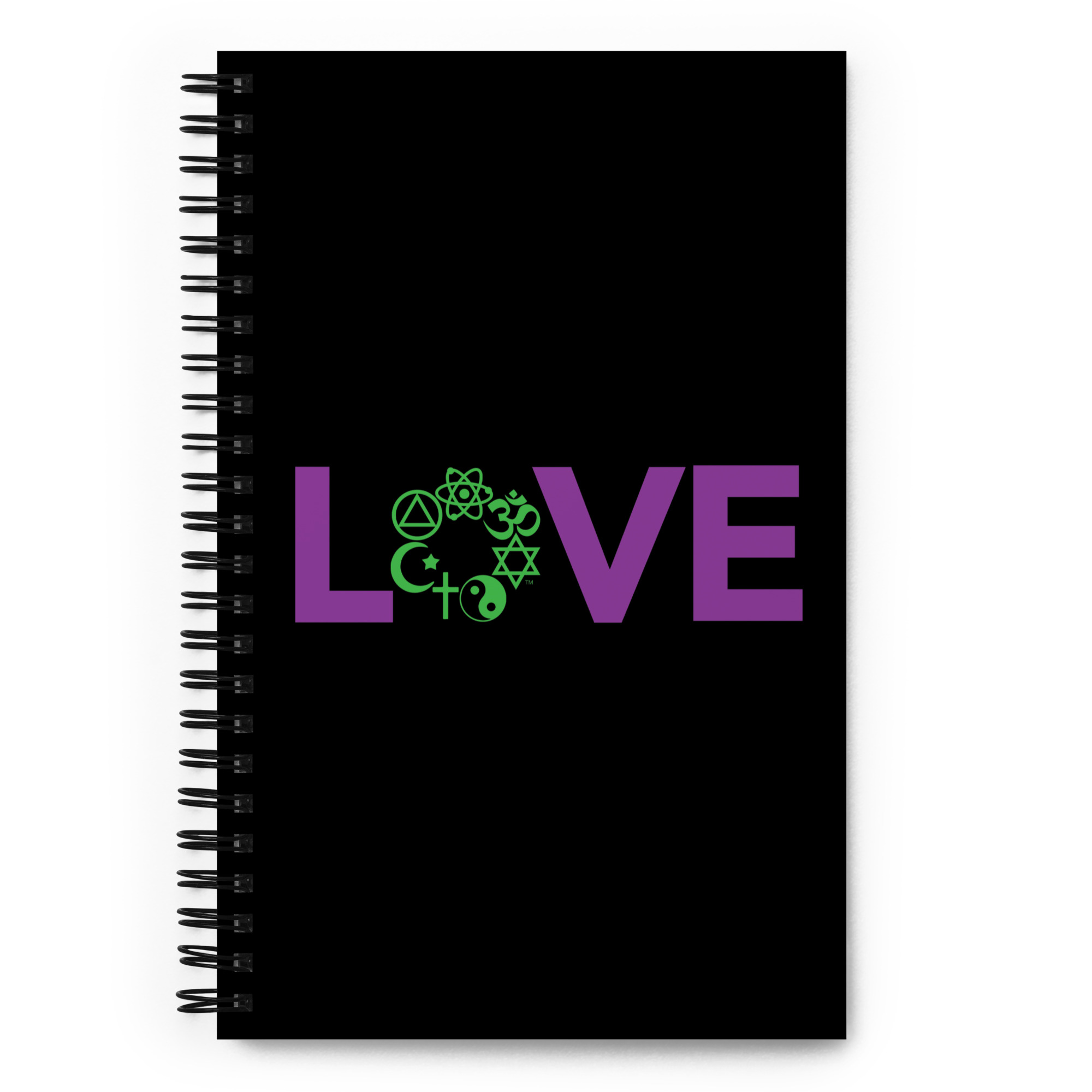 LOVE Spiral notebook