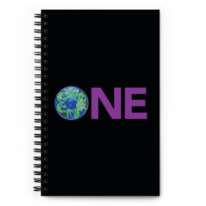 ONE World Spiral notebook