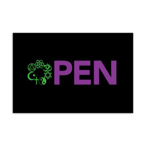 OPEN Standard Postcard