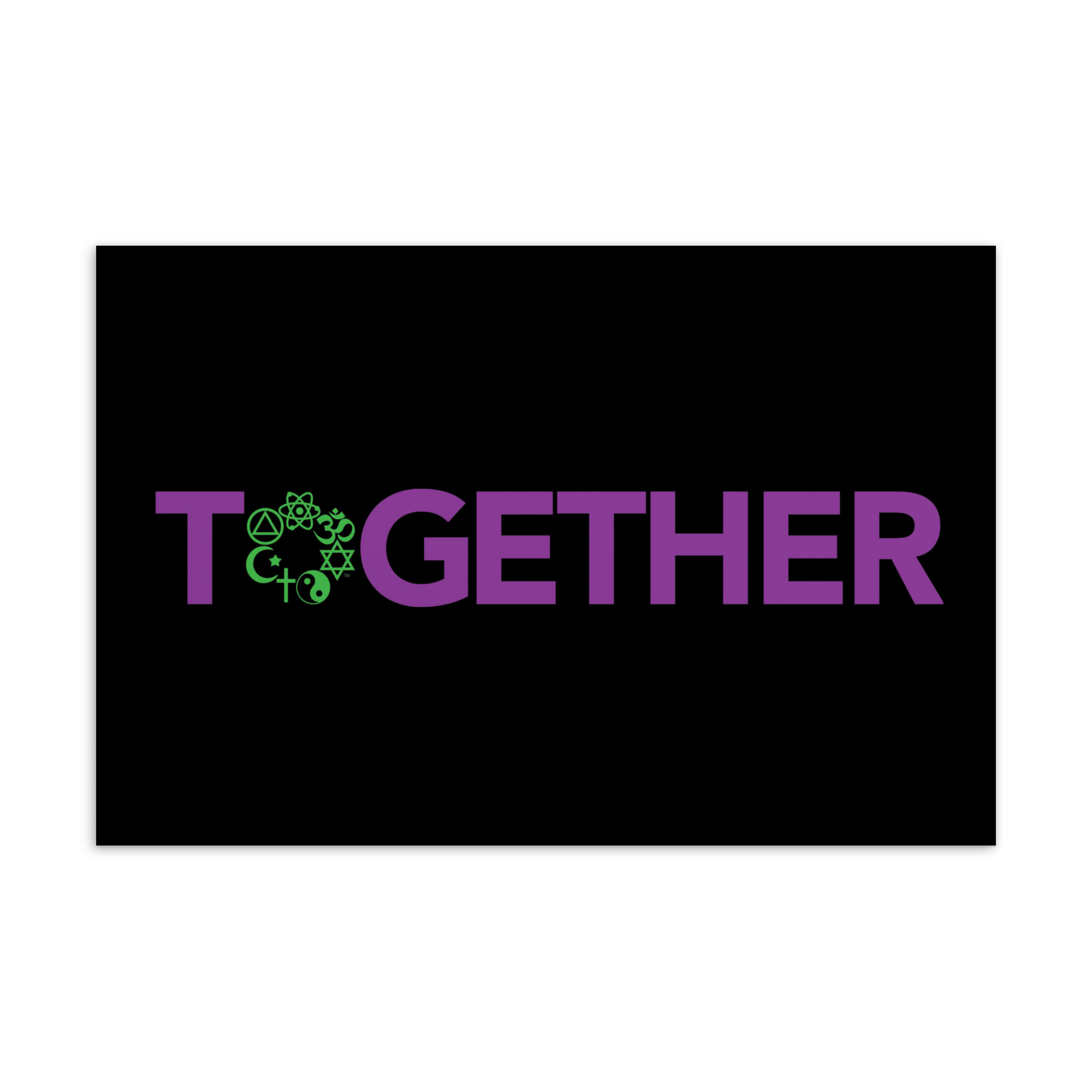 TOGETHER Standard Postcard