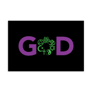 GOD Standard Postcard