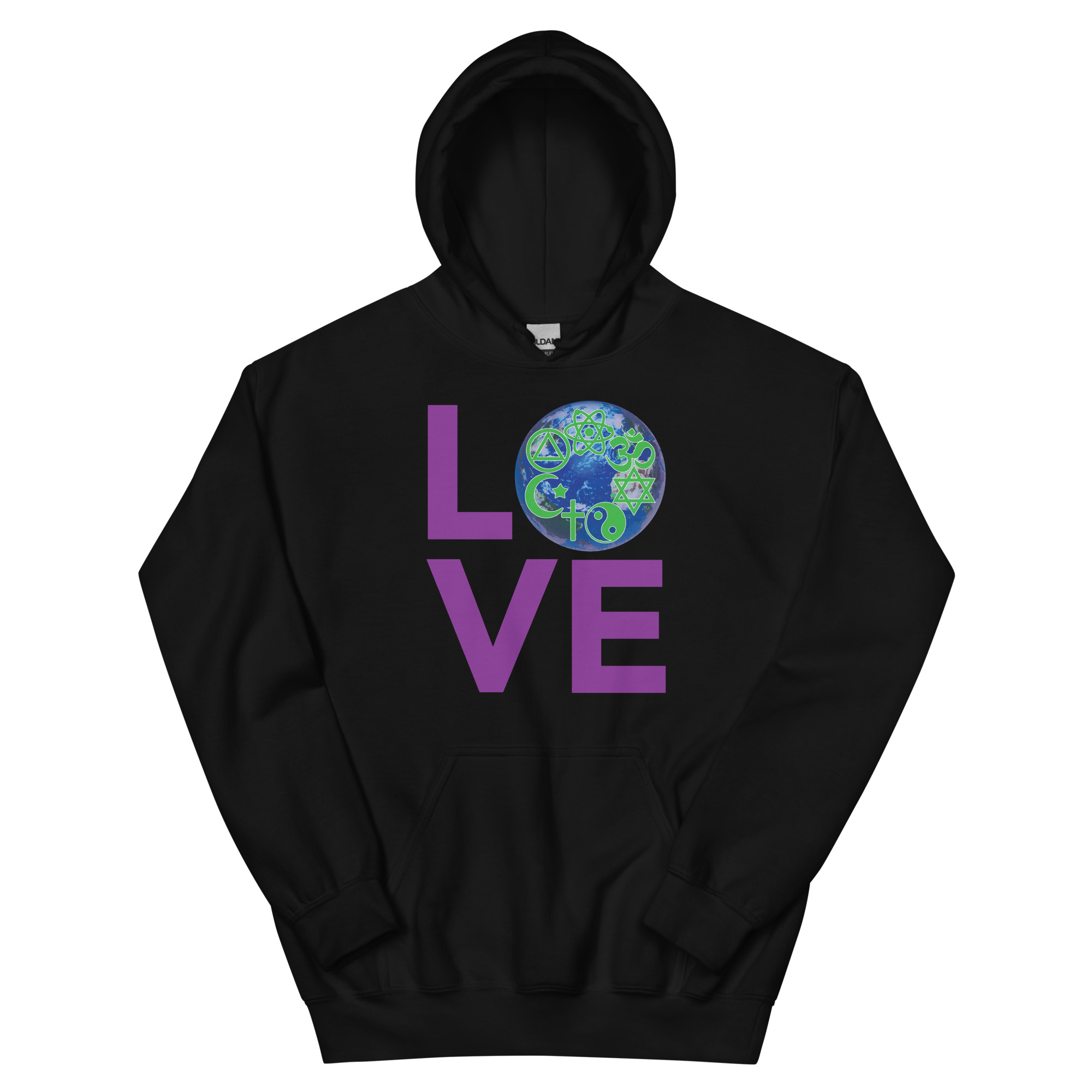 LOVE Squared World Unisex Hoodie