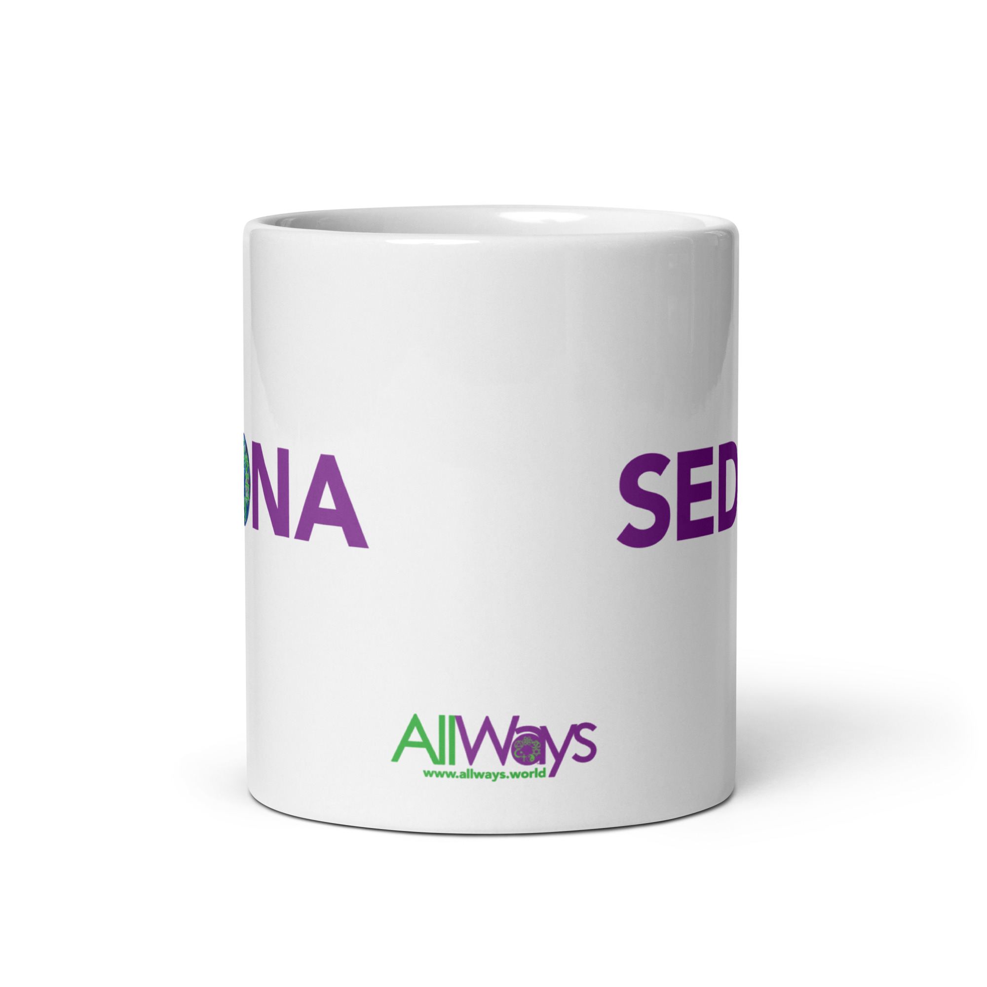 SEDONA World White glossy mug - Image 2