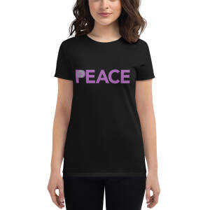 PEACE Women's short sleeve t-shirt