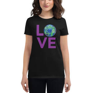 LOVE Squared World Women's short sleeve t-shirt